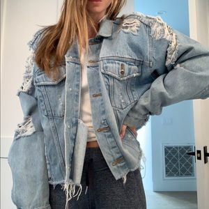 Vintage OverSized Denim Jacket